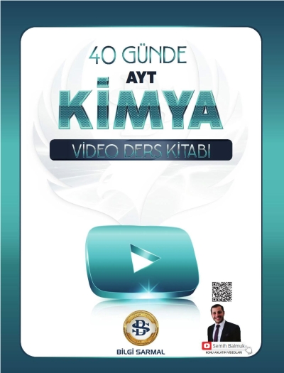 AYT Kimya 40 Günde Video Ders Kitabı Bilgi Sarmal SegaCopy Fotokopi Merkezi