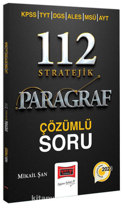PARAGRAF 112 STRATEJİK ÇÖZÜMLÜ SORU BANKASI SegaCopy Fotokopi Merkezi