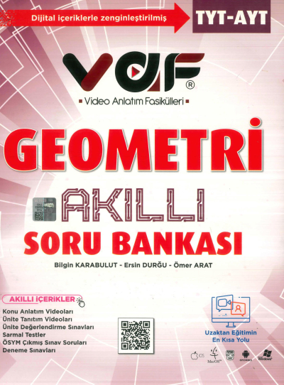 TYT AYT Geometri Soru Bankası Vaf Yayınları SegaCopy Fotokopi Merkezi