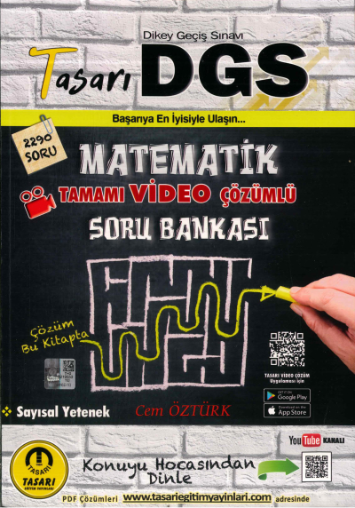 DGS MATEMATİK TAMAMI ÇÖZÜMLÜ SORU BANKASI 2290 SORU SegaCopy Fotokopi Merkezi