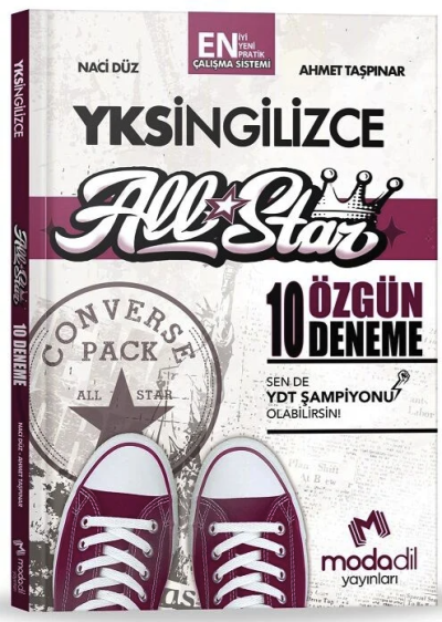 YKSDİL YDT İngilizce All Star 10 Özgün Deneme Modadil Yayınları SegaCopy Fotokopi Merkezi