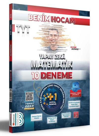 2025 TYT Yapay Zeka Matematik 10 Deneme Benim Hocam Yayınları SegaCopy Fotokopi Merkezi