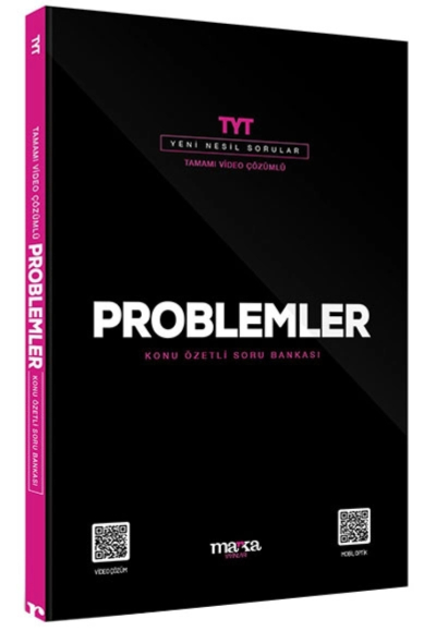 TYT Problemler Konu Özetli Yeni Nesil Soru Bankası Tamamı Video Çözümlü 2024 SegaCopy Fotokopi Merkezi