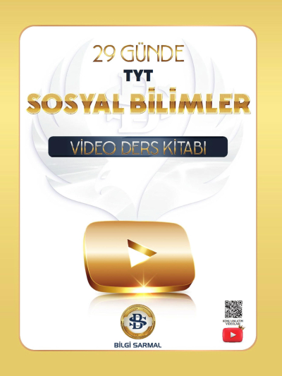 TYT Sosyal Bilimler 29 Günde Video Ders Kitabı Bilgi Sarmal SegaCopy Fotokopi Merkezi