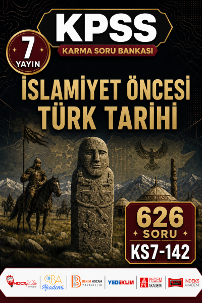 İslamiyet Öncesi Türk Tarihi 7 Yayın 626 Soru SegaCopy Fotokopi Merkezi