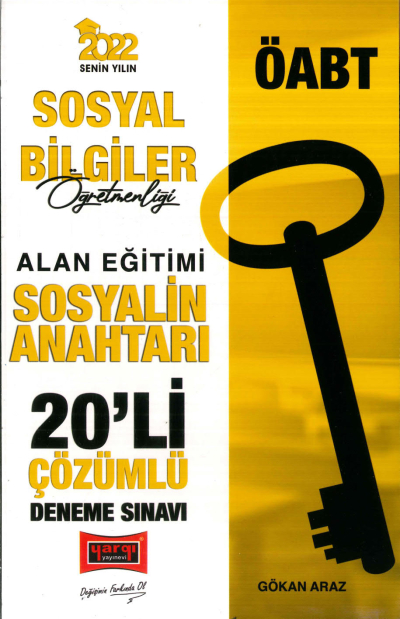 ALAN EĞİTİMİ SOSYALİN ANAHTARI 20'Li ÇÖZÜMLÜ DENEME SegaCopy Fotokopi Merkezi