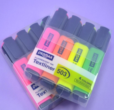 PENMAX 4 RENK FOSFORLU KALEM SegaCopy Fotokopi Merkezi