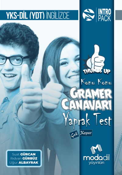 YKS DİL Intropack Gramer Canavarı Yaprak Test Modadil Yayınları SegaCopy Fotokopi Merkezi