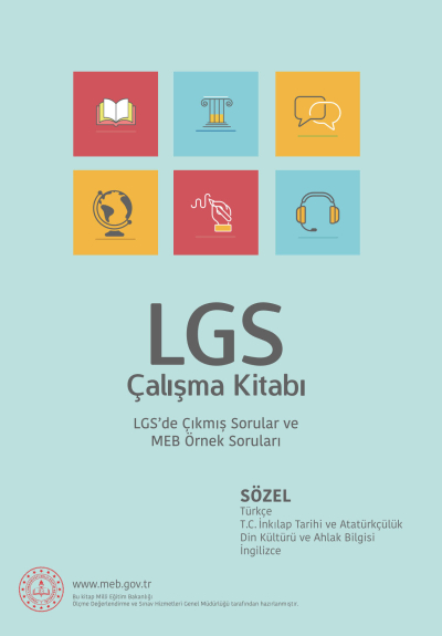 LGS Çalışma Kitabı Sözel SegaCopy Fotokopi Merkezi