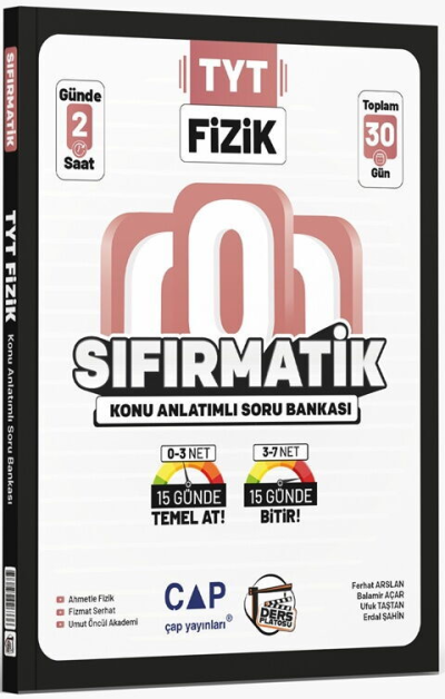 TYT Fizik Sıfırmatik Konu Anlatımlı Soru Bankası Ders Platosu SegaCopy Fotokopi Merkezi
