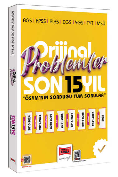 2026 KPSS AGS ALES DGS YGS TYT MSÜ Orijinal Problemler Son 15 Yıl Çıkmış Sorular Yargı Yayınları SegaCopy Fotokopi Merkezi