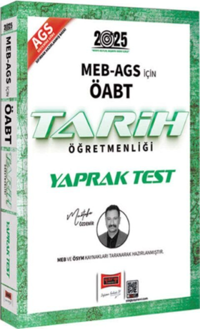 2025 MEB AGS ÖABT Tarih Öğretmenliği Yaprak Test Yargı Yayınları SegaCopy Fotokopi Merkezi