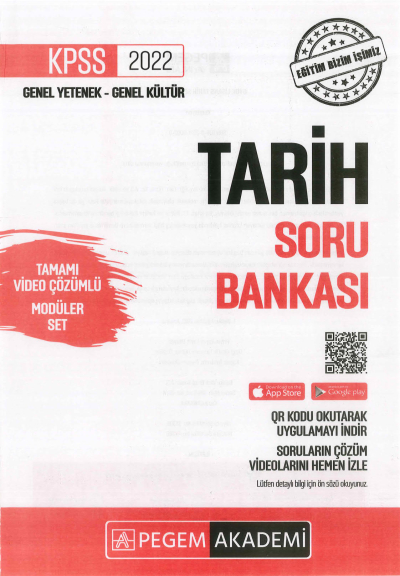 TARİH SORU BANKASI ÇÖZÜMLÜ SORU BANKASI MODÜLER SET