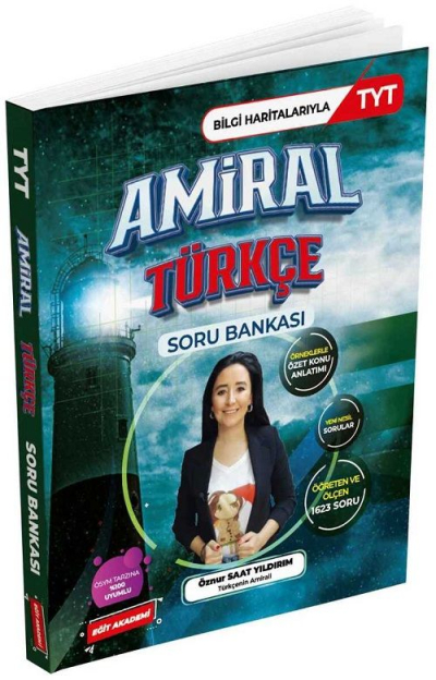 TYT Amiral Bilgi Haritalarıyla Türkçe Soru Bankası Mehmet Eğit SegaCopy Fotokopi Merkezi