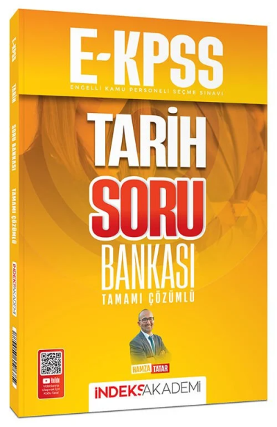 2026 EKPSS Tarih Soru Bankası Çözümlü - Hamza Tatar İndeks Akademi Yayıncılık SegaCopy Fotokopi Merkezi