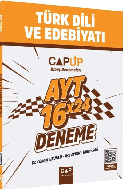 AYT Türk Dili ve Edebiyatı 16 X 24 Up Deneme Çap Yayınları