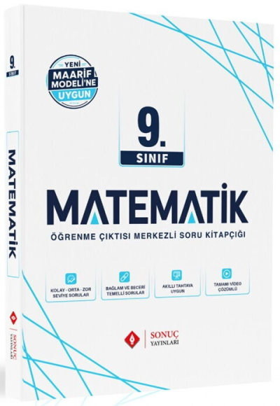 9. Sınıf Matematik Maarif Modele Uygun Modüller Set Sonuç Yayınları SegaCopy Fotokopi Merkezi