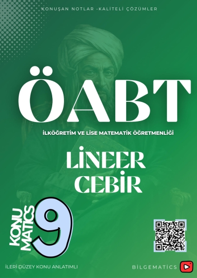 Konumatics 9 ÖABT Lineer Cebir Hüseyin Hoca SegaCopy Fotokopi Merkezi