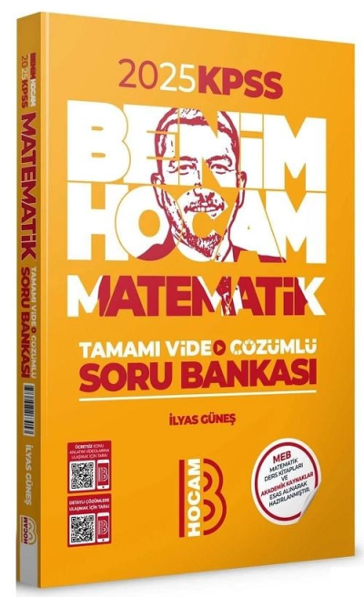 Benim Hocam Yayınları 2025 KPSS Matematik Tamamı Video Çözümlü Soru Bankası SegaCopy Fotokopi Merkezi