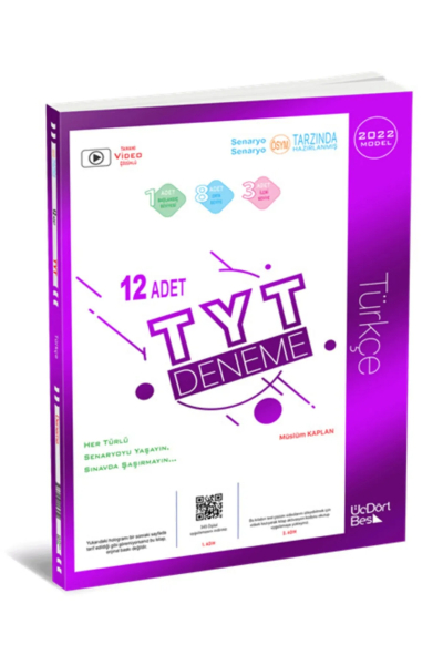 TYT - Türkçe 12 Deneme SegaCopy Fotokopi Merkezi