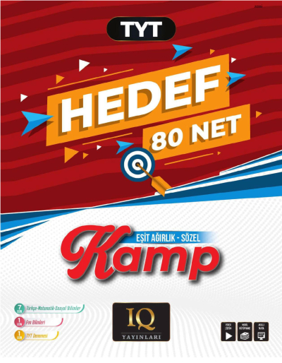 TYT Hedef 80 Eşit Ağırlık Sözel Kamp IQ Yayınları SegaCopy Fotokopi Merkezi