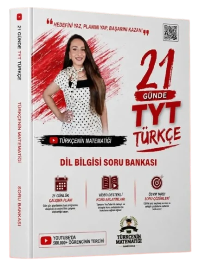 Türkçenin Matematiği TYT 21 Günde Türkçe Dil Bilgisi Soru Bankası Gamze Özdin Türkçenin Matematiği Yayınları SegaCopy Fotokopi Merkezi