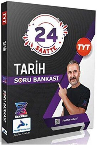TYT Tarih 24 Saatte Soru Bankası PRF Paraf Yayınları SegaCopy Fotokopi Merkezi