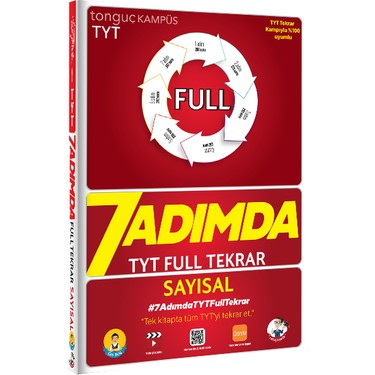 TYT Sayısal 7 Adımda Full Tekrar Soru Bankası