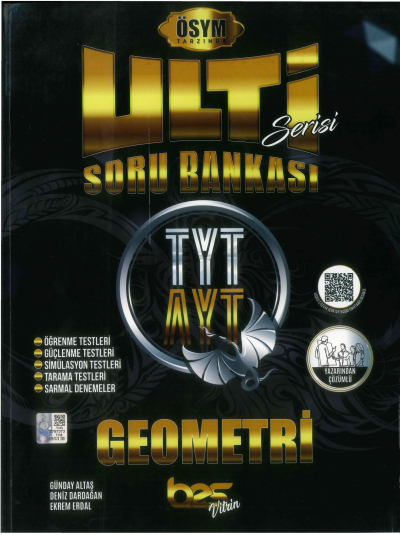 Ulti Serisi TYT AYT Geometri Soru Bankası SegaCopy Fotokopi Merkezi