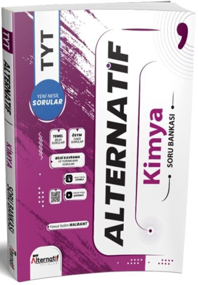 Alternatif Yayınları TYT Kimya Alternatif Soru Bankası SegaCopy Fotokopi Merkezi