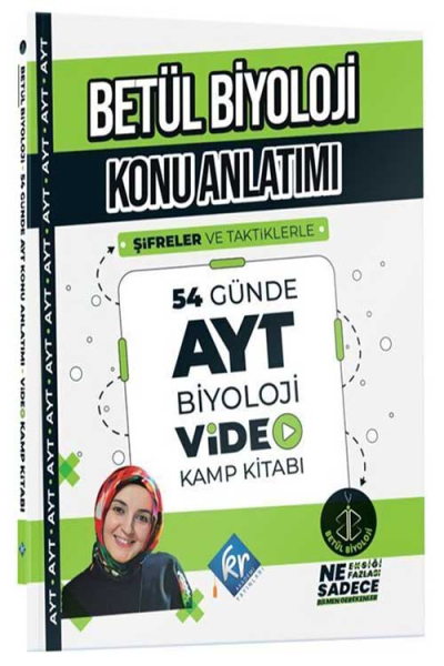 Betül Biyoloji Konu Anlatımı 54 Günde AYT Biyoloji Video Kamp Kitabı SegaCopy Fotokopi Merkezi