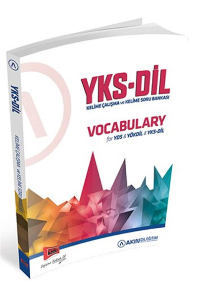 YKSDİL Vocabulary Kelime Çalışma ve Kelime Soru Bankası Akın Dil Yargı Yayınları SegaCopy Fotokopi Merkezi
