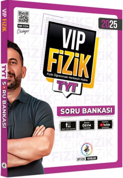 2025 TYT Fizik Soru Bankası Vip Fizik Yayınları SegaCopy Fotokopi Merkezi