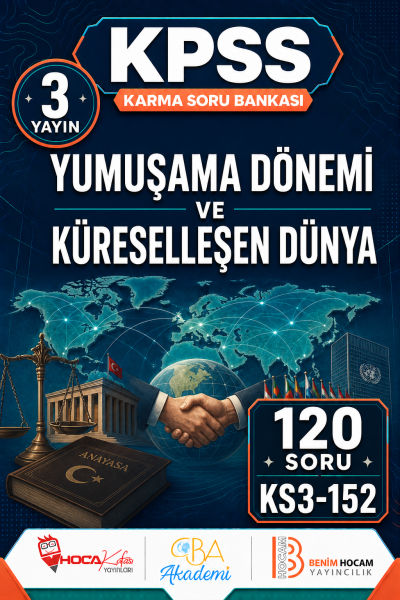 Yumuşama Dönemi ve Küreselleşen Dünya 3 Yayın 120 Soru (Benim Hocam - CBA - Hoca Kafası Yayınları) SegaCopy Fotokopi Merkezi