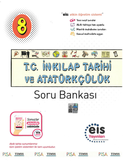 8. Sınıf T.C. İnkılap Tarihi ve Atatürkçülük Soru Bankası EİS Yayınları SegaCopy Fotokopi Merkezi