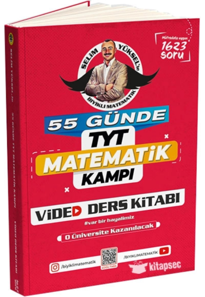 55 Günde TYT Matematik Kampı Video Ders Kitabı Bıyıklı Matematik SegaCopy Fotokopi Merkezi