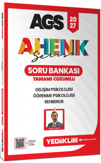 2027 AGS Ahenk Serisi Gelişim Psikolojisi Öğrenme Psikolojisi ve Rehberlik Tamamı Çözümlü Soru Bankası Yediiklim Yayınları SegaCopy Fotokopi Merkezi
