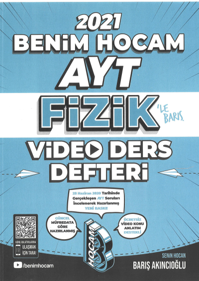 AYT FİZİK VİDEO DERS DEFTERİ SegaCopy Fotokopi Merkezi