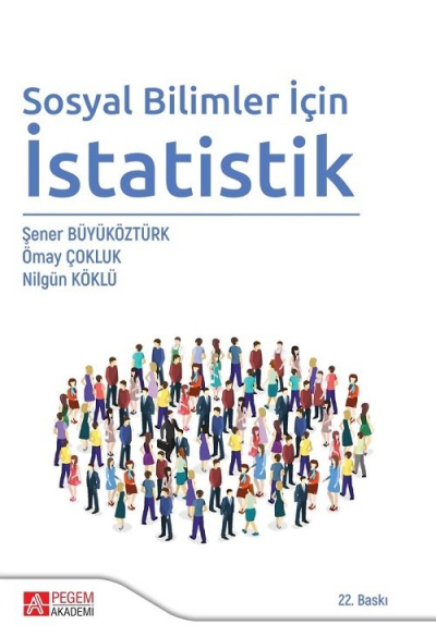 Sosyal Bilimler için İstatistik Pegem Yayınları SegaCopy Fotokopi Merkezi