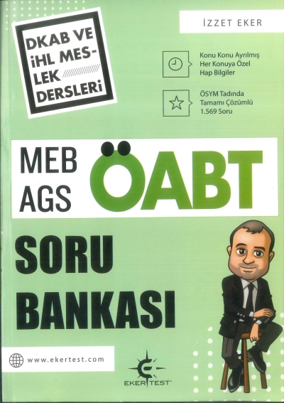 2025 ÖABT MEB-AGS Din Kültürü ve Ahlak Bilgisi Öğretmenliği Soru Bankası Çözümlü Eker Test Yayınları