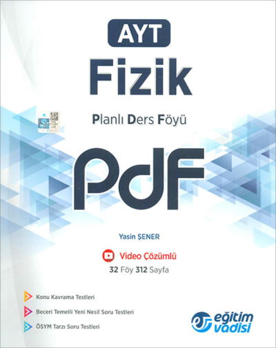 AYT Fizik Planlı Ders Föyü PDF Eğitim Vadisi Yayınları SegaCopy Fotokopi Merkezi
