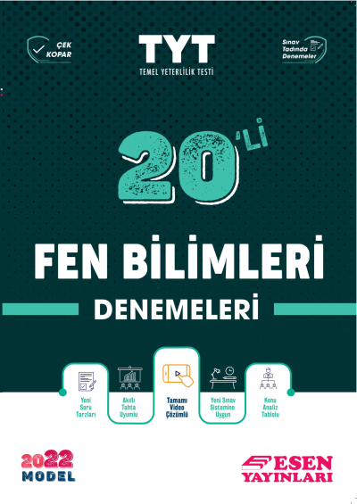 TYT 20'li Fen Bilimleri Denemeleri