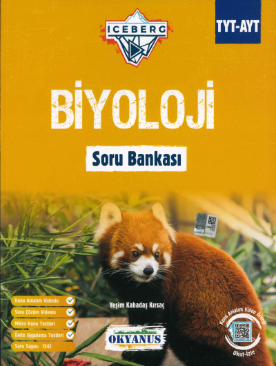 TYT-AYT ICEBERG BİYOLOJİ SORU BANKASI SegaCopy Fotokopi Merkezi