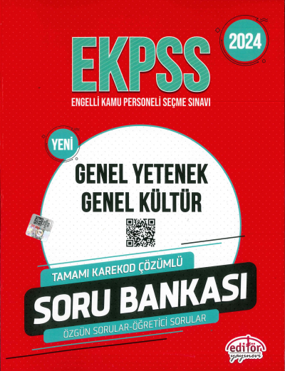 E-KPSS TÜM DERSLER SORU BANKASI TAMAMI KAREKOD ÇÖZÜMLÜ SegaCopy Fotokopi Merkezi