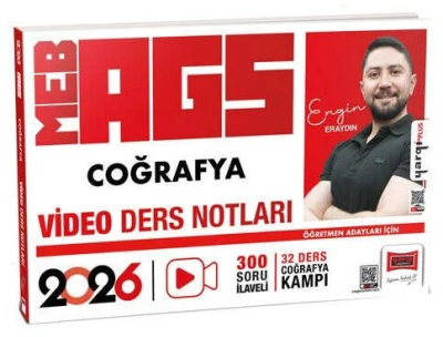 2026 MEB-AGS Coğrafya Video Ders Notları Yargı Yayınları
