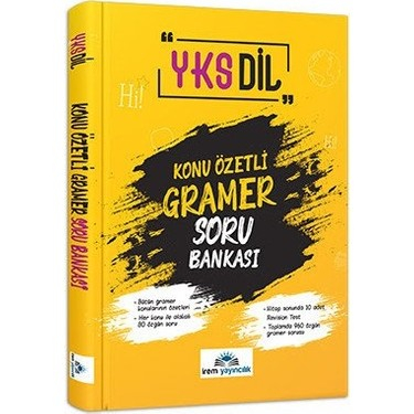 YKS Dil Konu Özetli Gramer Soru Bankası SegaCopy Fotokopi Merkezi