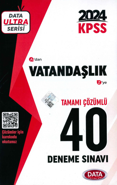 A'DAN Z'YE VATANDAŞLIK 40 DENEME ÇÖZÜMLÜ SegaCopy Fotokopi Merkezi