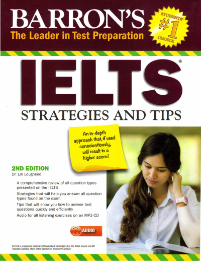 Barron's IELTS Strategies and Tips SegaCopy Fotokopi Merkezi