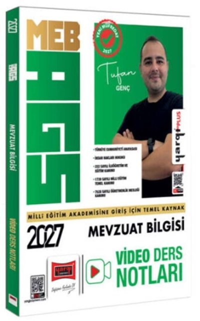 MEB-AGS Mevzuat Bilgisi Video Ders Notları - Tufan Genç Yargı Yayınları SegaCopy Fotokopi Merkezi