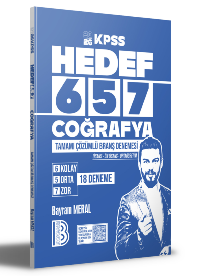 2026 KPSS Coğrafya Tamamı Çözümlü 18 Deneme Benim Hocam Yayınları SegaCopy Fotokopi Merkezi